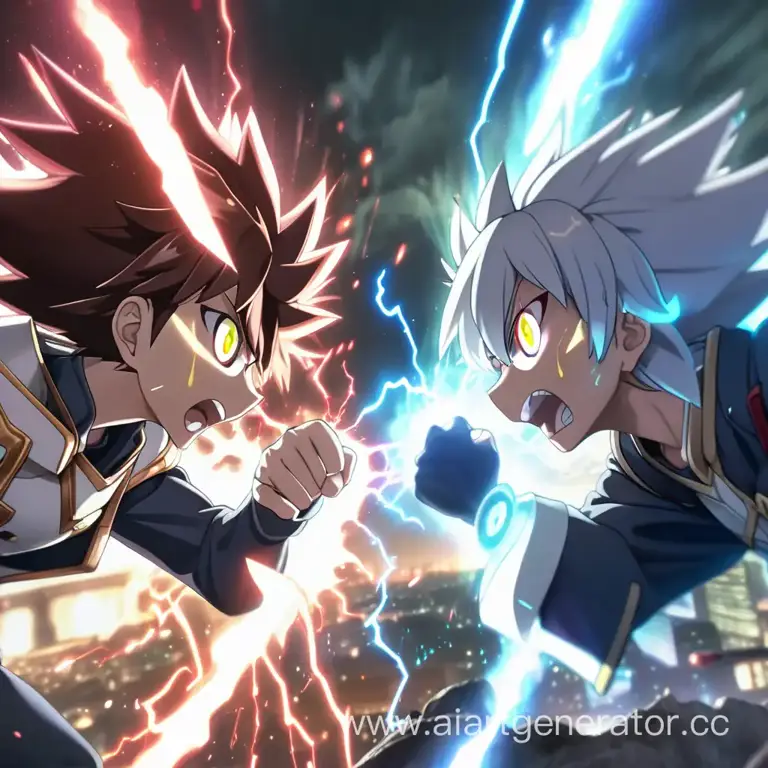 Pertarungan skala besar yang menegangkan Adegan pertempuran epik dalam anime action