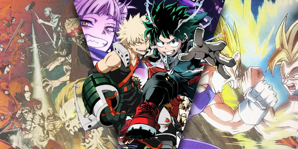 Pertarungan Sihir yang Spektakuler Adegan pertarungan sihir anime