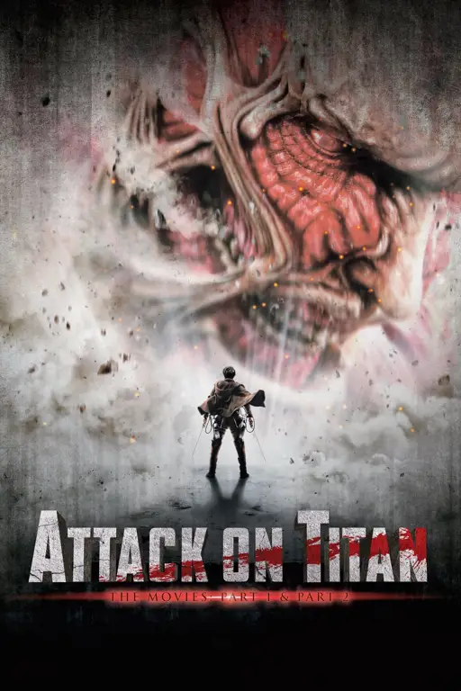 Latihan Keras Para Tentara Gambar adegan latihan di Attack on Titan episode 2