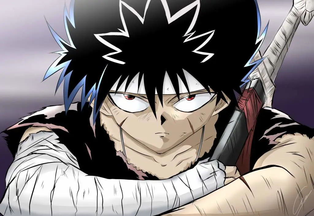 Anime dengan pertarungan pedang yang memukau Gambar seorang pendekar pedang anime