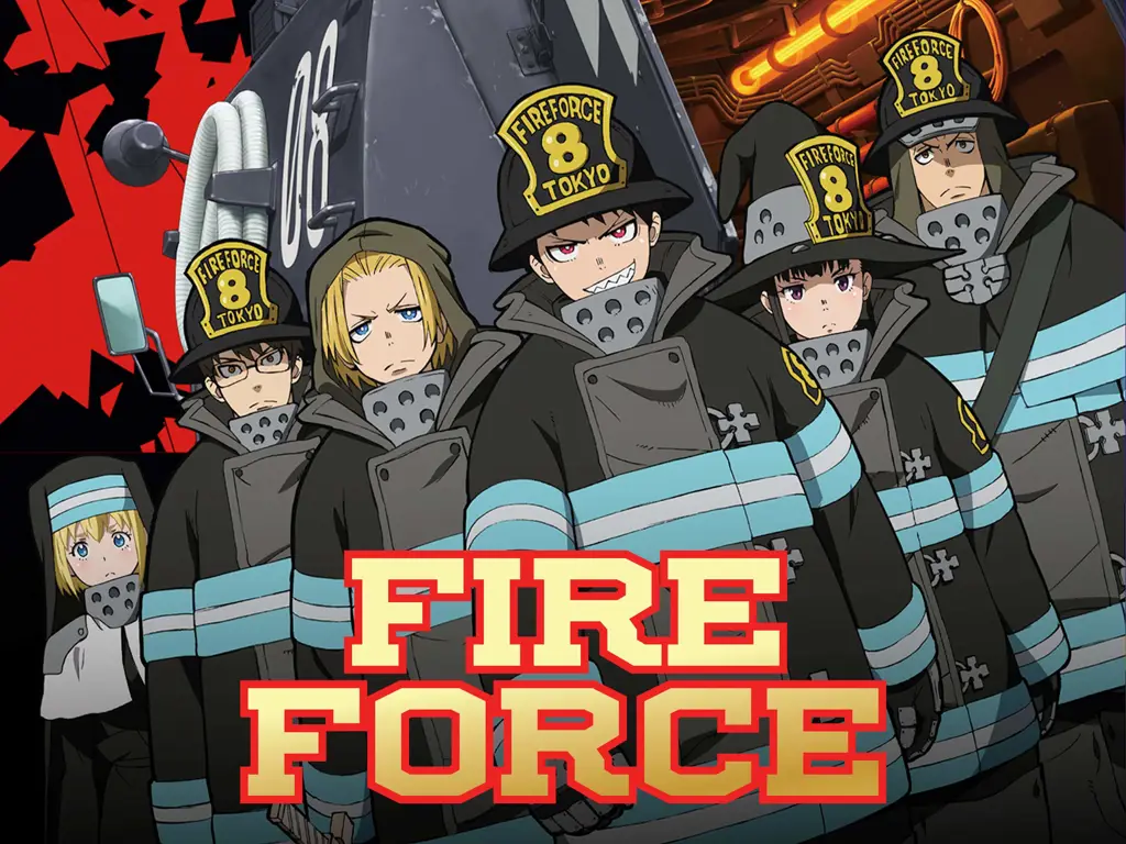 Para Anggota Company 8 Karakter-karakter utama di anime Fire Force