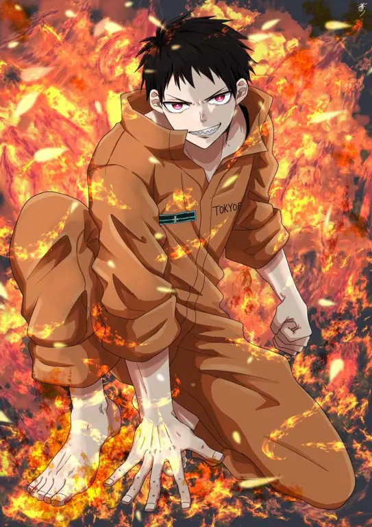 Logo Fire Force Logo anime Fire Force