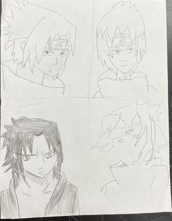 Persahabatan dan rivalitas Naruto dan Sasuke Gambar Naruto dan Sasuke